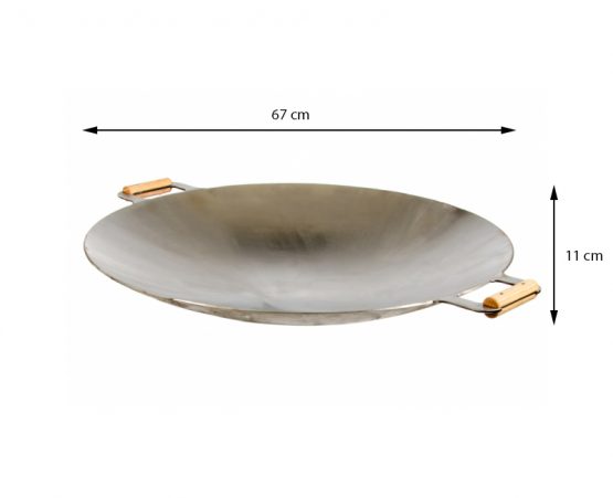 GrillSymbol Wok Pan WP-675, ø 67 cm