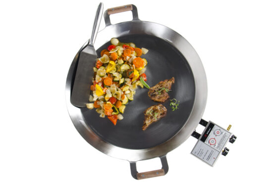 GrillSymbol Paella Cooking Set PRO-580, ø 58 cm