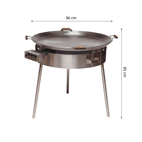 GrillSymbol Paella Cooking Set PRO-960 light, ø 96 cm