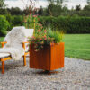 GrillSymbol Corten Steel Planter Ulla L