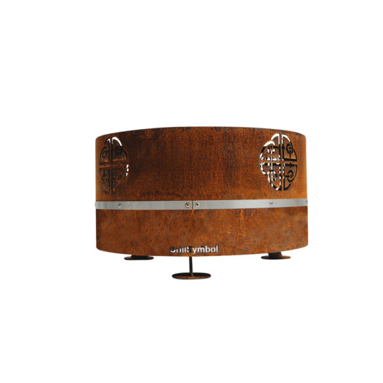 GrillSymbol Corten Steel Fire Pit Lucas Mini