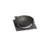 GrillSymbol Wok-Pfanne mit Untersetzer