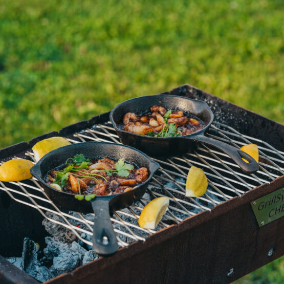 GrillSymbol Cast Iron Pan, Ø 16 cm