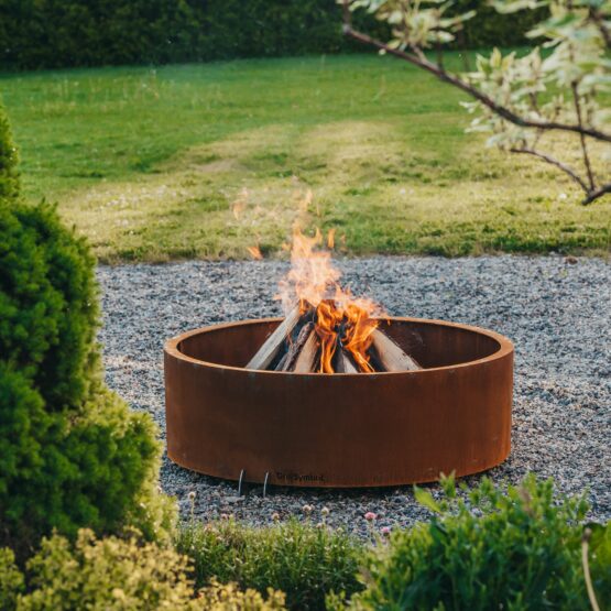 GrillSymbol Cor-Ten Steel Fire Pit Elias